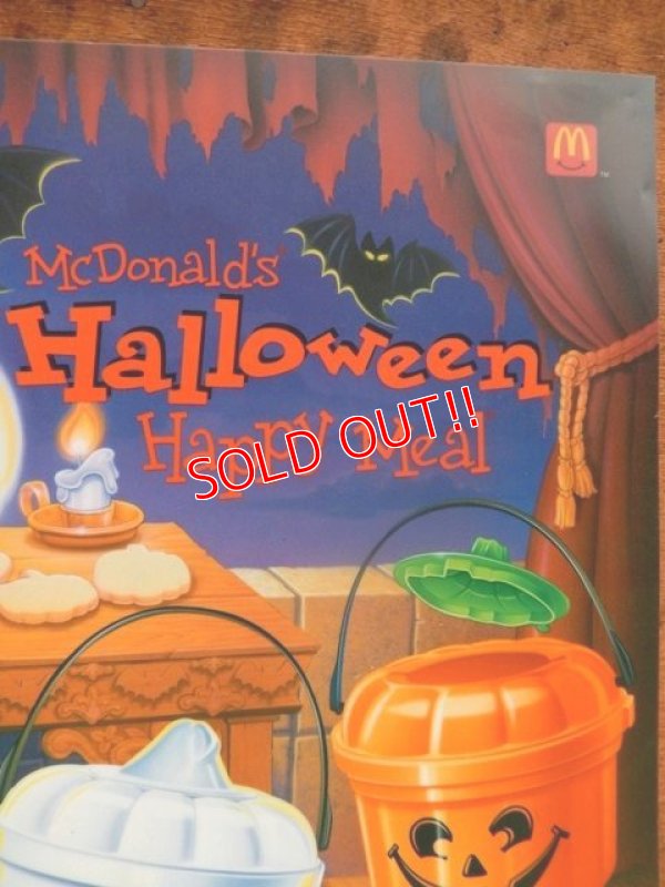 画像3: ad-813-05 McDonlad's / 1992 Halloween Happy Meal Translite