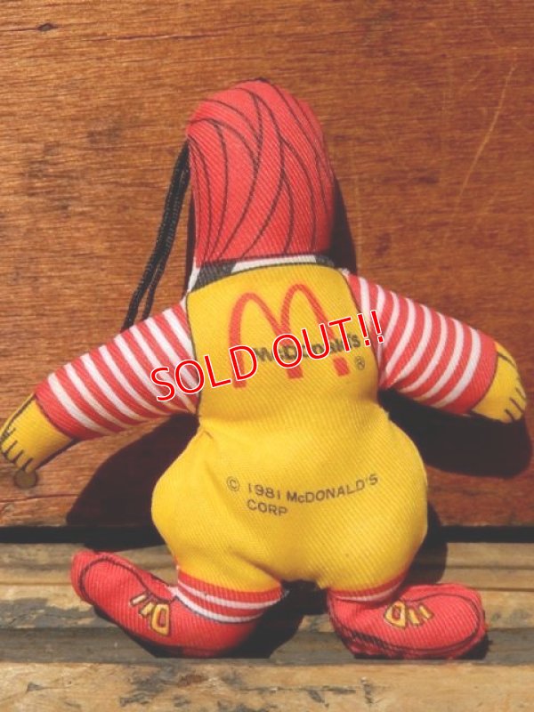 画像4: ct-130901-01 Ronald McDonald / 80's mini cloth doll