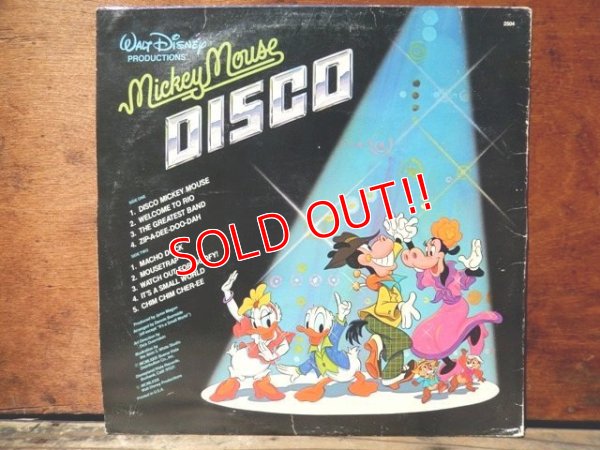 画像4: ct-130903-24 Mickey Mouse DISCO / 70's Record