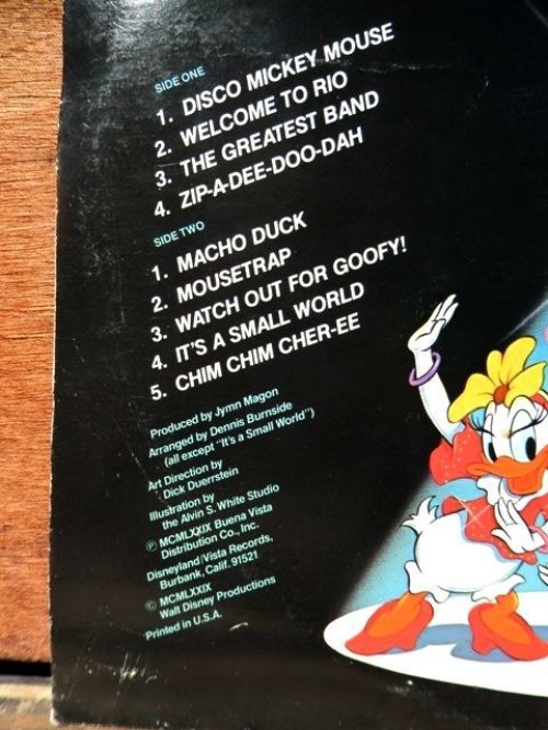 他の写真1: ct-130903-24 Mickey Mouse DISCO / 70's Record