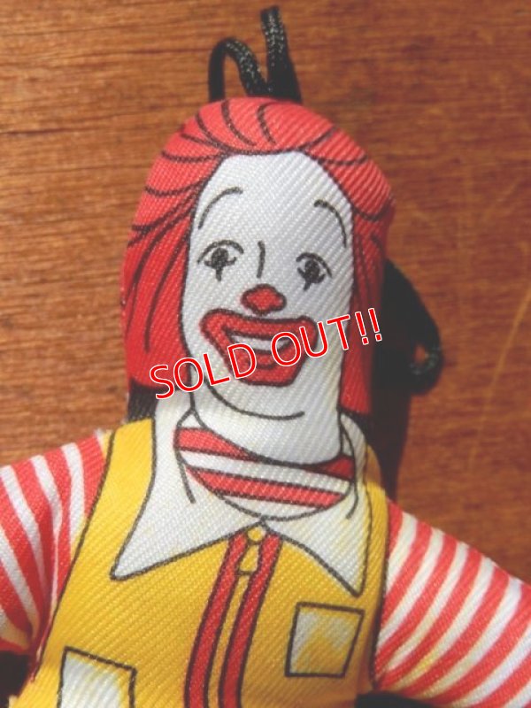 画像2: ct-130901-01 Ronald McDonald / 80's mini cloth doll