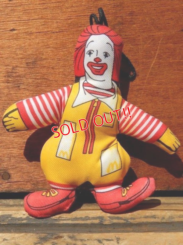 画像1: ct-130901-01 Ronald McDonald / 80's mini cloth doll
