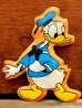 画像1: ct-111109-11 Donald Duck / 70's Puffy Magnet (S) (1)