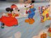 画像4: ct-130716-39 Disney Characters / 70's Flat Sheet  (Twin) (4)