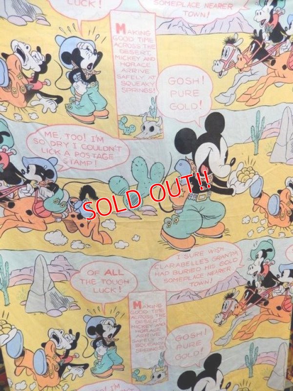 画像1: ct-121112-07 Mickey Mouse & Horace Horsecollar / 80's Single Sheet (Box)