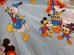 画像3: ct-130716-39 Disney Characters / 70's Flat Sheet  (Twin) (3)