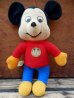 画像2: ct-130903-11 Mickey Mouse & Minnie Mouse / Knickerbocker 70's Plush doll (2)