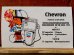 画像1: ad-821-30 Chevron / 1975 Sticker (1)