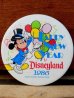 画像1: pb-909-03 Disneyland / 1986 Happy New Year Pinback (1)