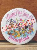 pb-909-06 Disneyland / 1989 Happy New Year Pinback