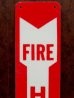 画像2: dp-130908-01 FIRE HOSE Plastic sign (2)