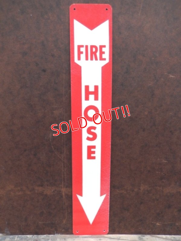 画像1: dp-130908-01 FIRE HOSE Plastic sign