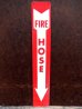 画像1: dp-130908-01 FIRE HOSE Plastic sign (1)