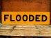 画像1: dp-130908-02 Road sign "FLOODED " (1)