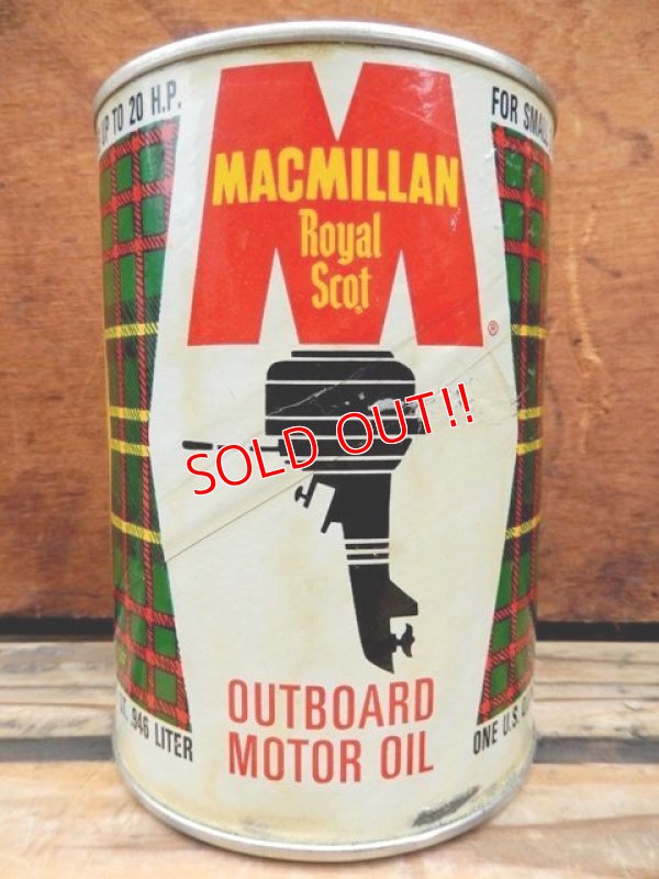 画像1: dp-130908-03 Macmillan Royal Scot / Outboard Motor Oil Can