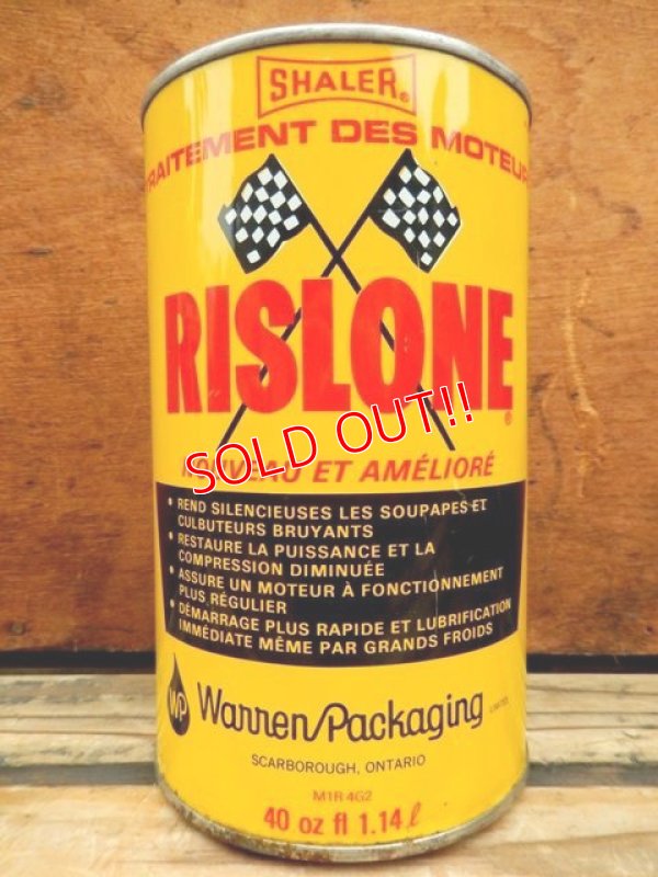 画像1: dp-130908-04 Shaler / RISLONE Engine Treatment Oil can