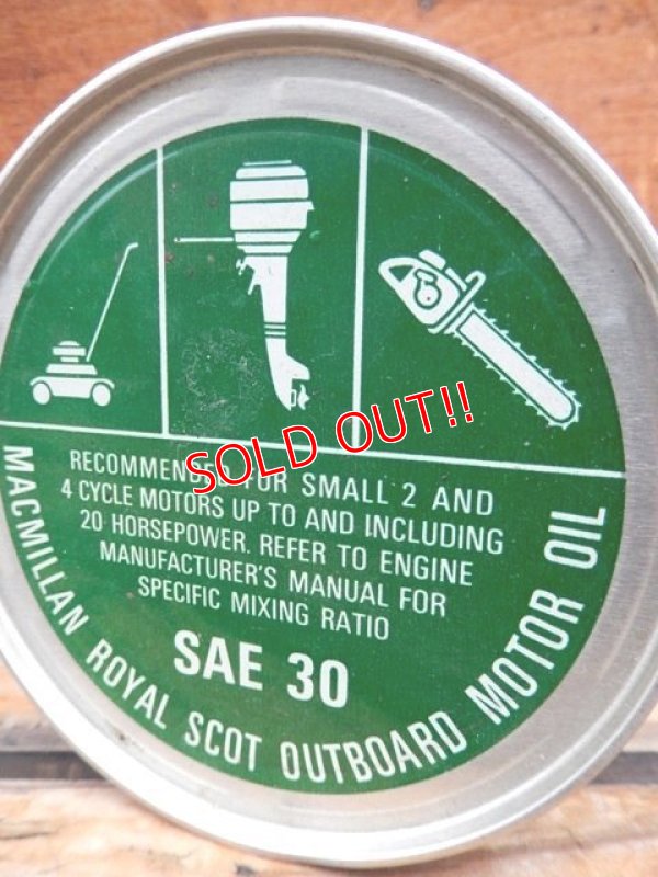 画像4: dp-130908-03 Macmillan Royal Scot / Outboard Motor Oil Can