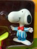 画像3: ct-130115-27 Snoopy / 80's Free Wheeling Action Skateboard w/ Lucy (3)