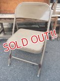 dp-110803-04 Vintage Metal Folding Chair
