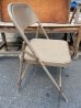 画像2: dp-110803-04 Vintage Metal Folding Chair (2)