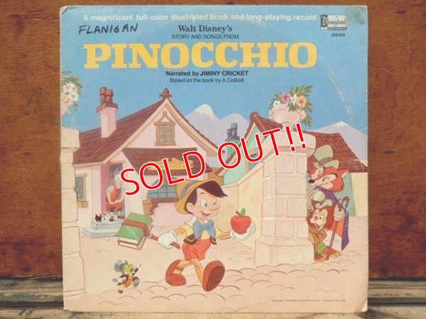 画像1: ct-121127-23 Pinocchio / 60's Record