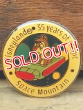 pb-909-09 Disneyland 35 years of magic Space Mountain / Chip Pinback