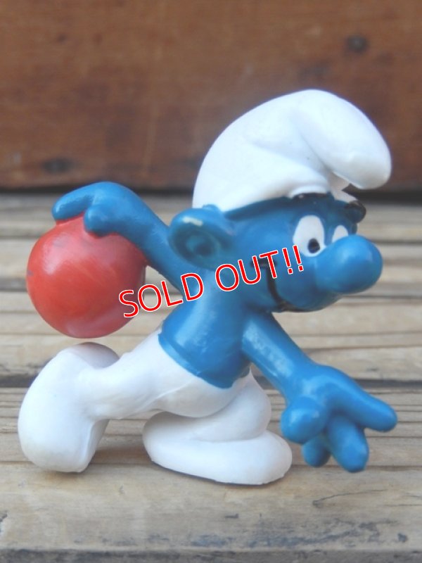 画像1: ct-924-26 Smurf /  PVC "Bowling" #20051