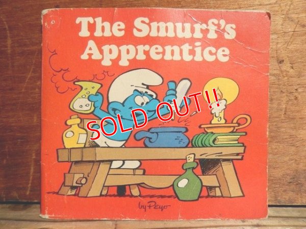 画像1: ct-120904-10 Smurf / 80's Mini Story Books "The Smurf's Apprentice"