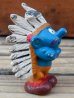 画像3: ct-924-27 Smurf /  PVC "Indian Chief" #20144 (3)