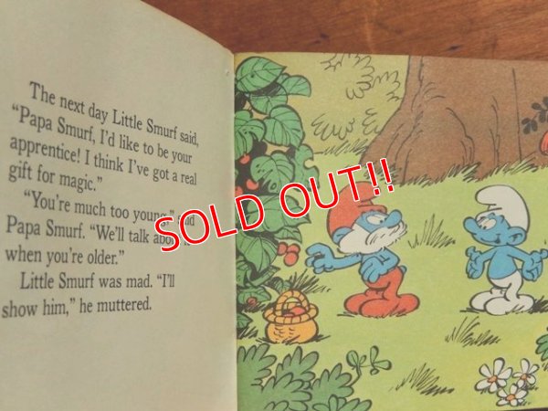 画像2: ct-120904-10 Smurf / 80's Mini Story Books "The Smurf's Apprentice"