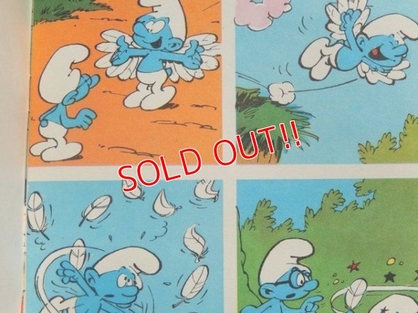 画像3: ct-120904-09 Smurf / 80's Mini Story Books "A Smurf in the Air"