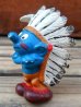 画像2: ct-924-27 Smurf /  PVC "Indian Chief" #20144 (2)