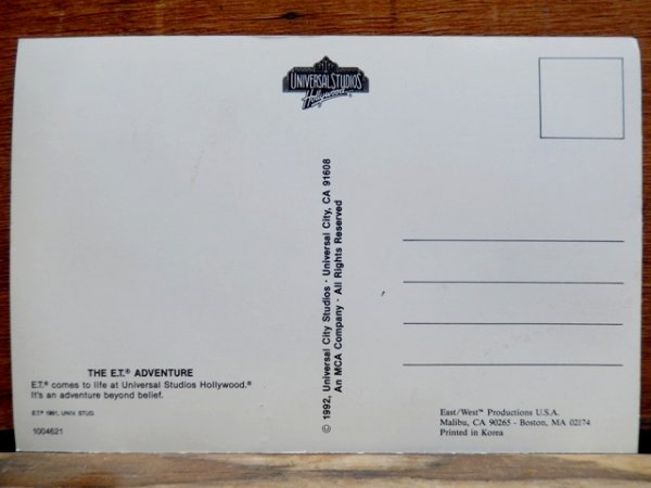 画像4: ct-130917-32 E.T. / Universal Studios Post Card
