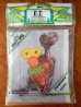 画像1: ct-111026-66 E.T. / 80's Scratch 'n Sniff Jumbo Sticker "Flower" (1)