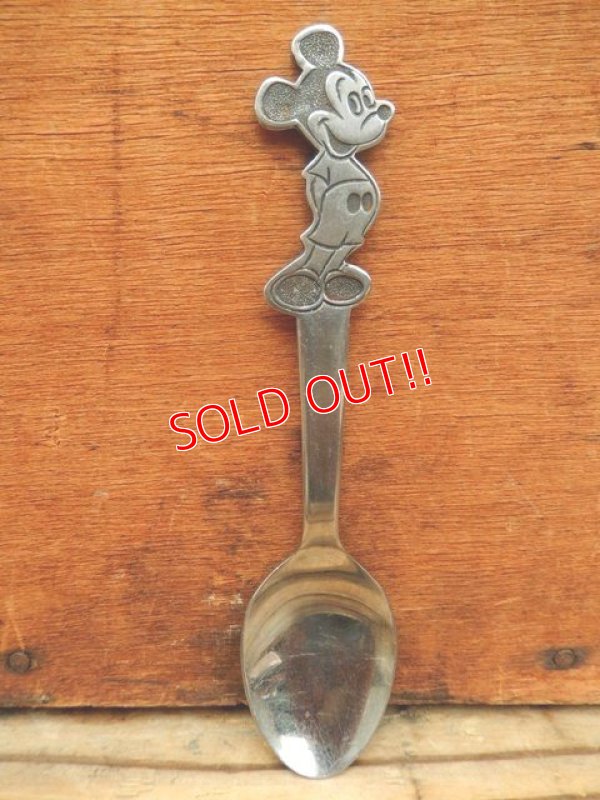 画像1: ct-130924-27 Mickey Mouse / 70's Stainless Spoon