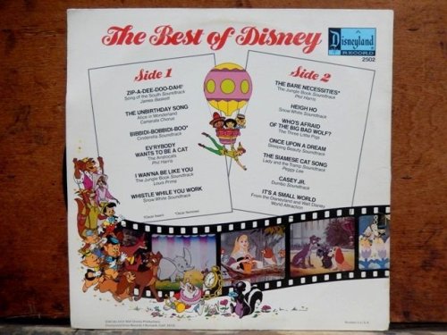 他の写真1: ct-130903-27 The Best of Disney Volume One / 70's Record