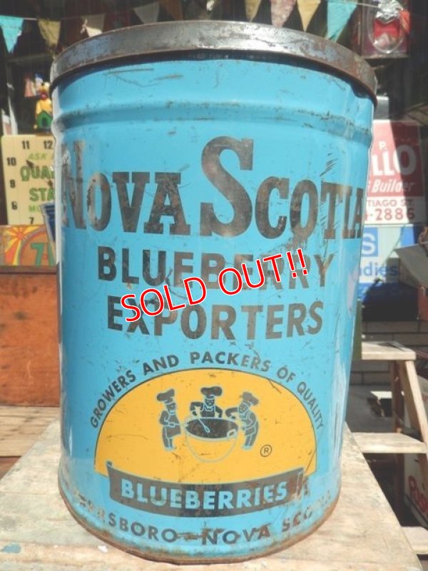 画像1: dp-131001-09 Nova Scotia Blueberry Expoters Tin