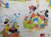 画像3: ct-131001-23 Disney Characters / 70's Flat Sheet (Twin) (3)