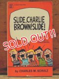 bk-1001-06 PEANUTS / 1968 Comic "SLIDE,CHARLIE BROWN! SLIDE!"