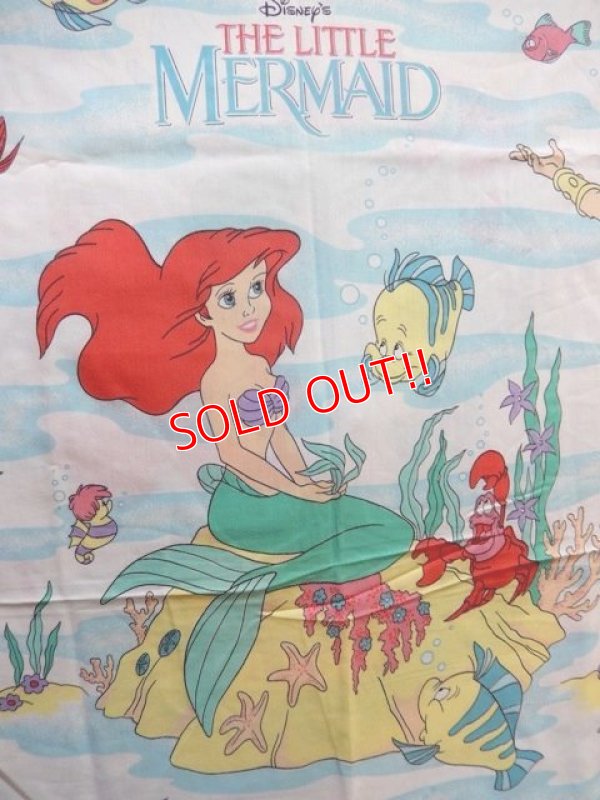 画像2: ct-131001-25 Little Mermaid / 90's Flat Sheet (Twin)