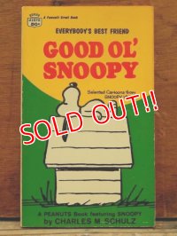bk-1001-07 PEANUTS / 1968 Comic "GOOD OL' SNOOPY"