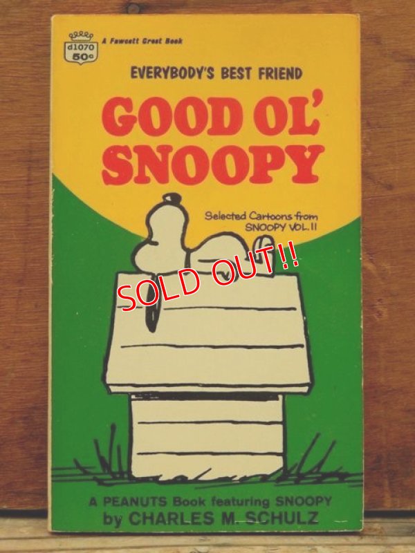 画像1: bk-1001-07 PEANUTS / 1968 Comic "GOOD OL' SNOOPY"