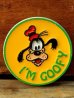 画像1: pb-909-13 Goofy / 70's Plastic Pinback (1)