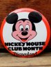 画像1: pb-909-14 Disneyland / Mickey Mouse Club Month Pinback (1)