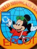 画像2: pb-909-13 Mickey Mouse / 80's EPCOT World Showcase Pinback (2)