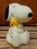 画像1: ct-131001-18 Snoopy / 70's-80's Squeak Doll (1)