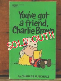 bk-1001-19 PEANUTS / 1972 Comic "You've got a friend,Charlie Brown"