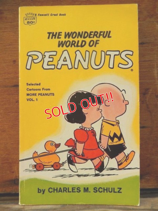 画像1: bk-1001-23 PEANUTS / 1968 Comic "THE WONDERFUL WORLD OF PEANUTS"