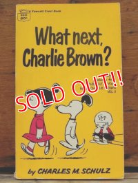 bk-1001-10 PEANUTS / 1968 Comic "Waht Next,Charlie Brown?"