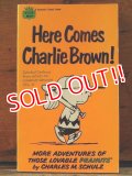 bk-1001-20 PEANUTS / 1960 Comic "Here Comes Charlie Brown!"